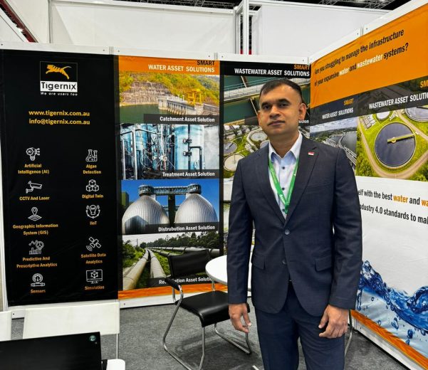 CEO of Tigernix at The Booth in Asiawater 2024